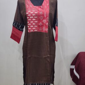 pure cotton with kantha stitch