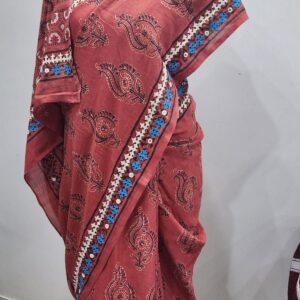 Gujrati work on cotton vanaspati