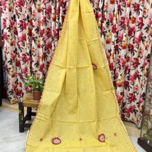 Pure Cotton Cutdana Work Saree for Women | Elegant Handwork Cotton Saree